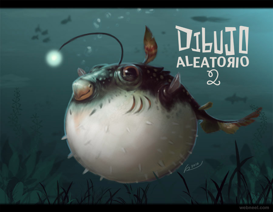 fish digital art by salvador