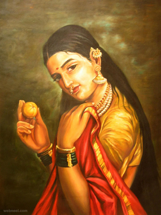 25 Best Raja Ravi Varma Paintings - 18th Century Indian Traditional