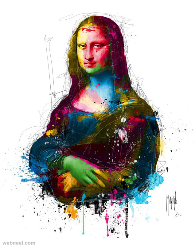 colorful paintings by patrice murciano