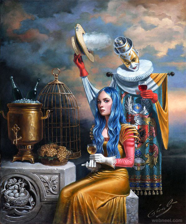 fleeting golden age by michael cheval