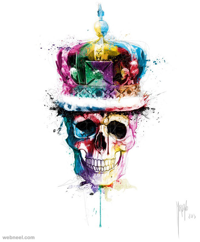colorful paintings by patrice murciano
