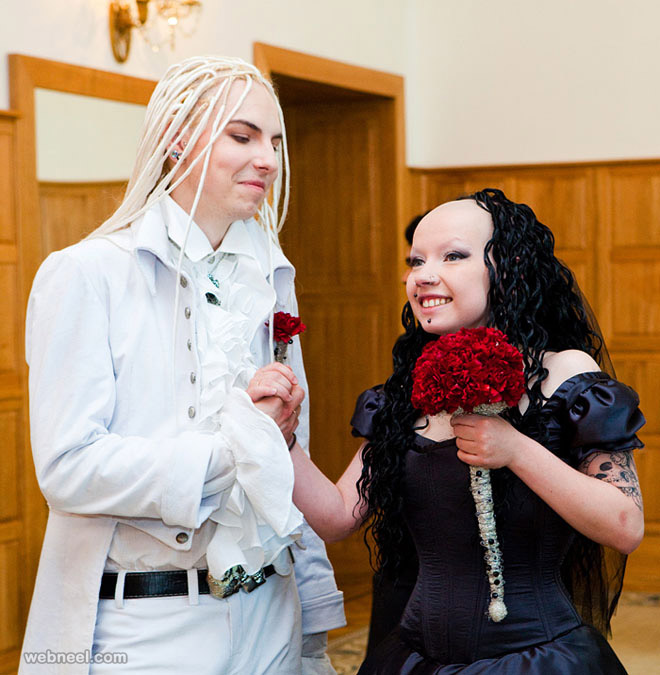 Goth Wedding Funny Wedding Photography 5