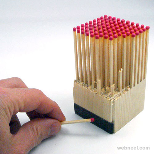 matchstick brilliant packaging design