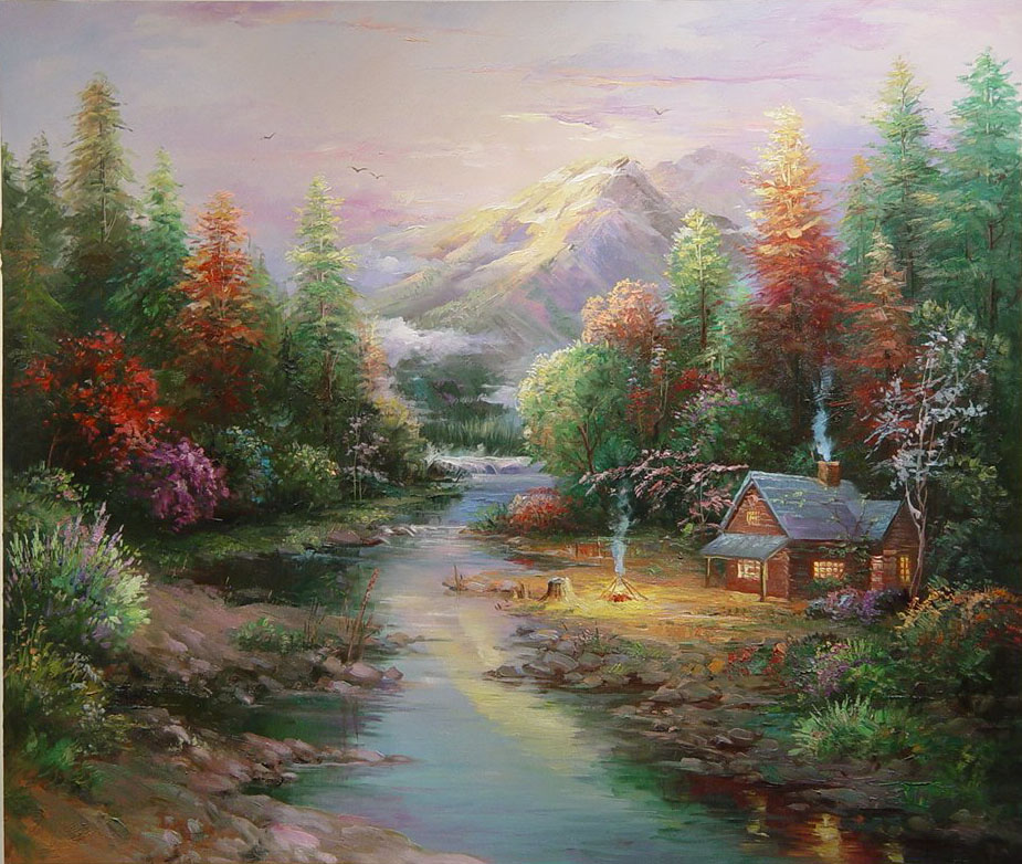 Beautiful Landscape Oil Paintings