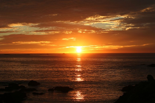 beautiful ocean sunrise photography