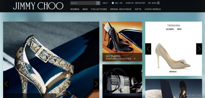 jimmy choo fashion website
