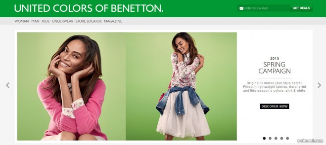 united colors of benetton fashion website