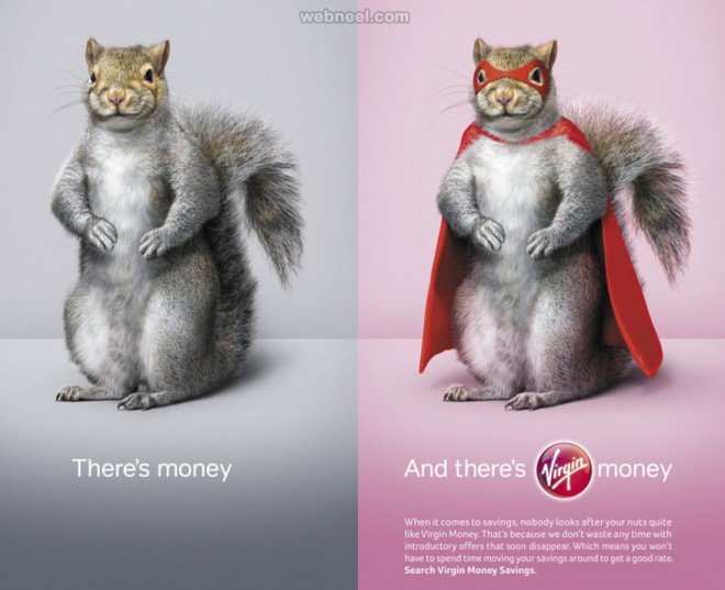 animal advertisment print ads