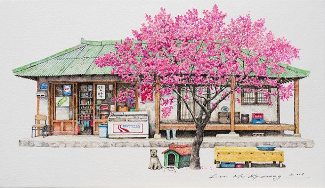 creative drawing by kyeoung lee