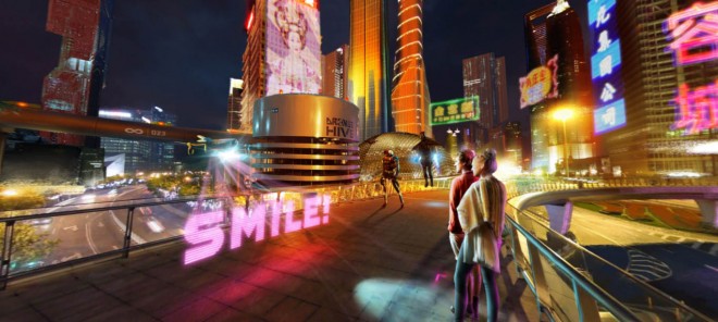 shanghai futuristic city design ideas by kaspersky lab