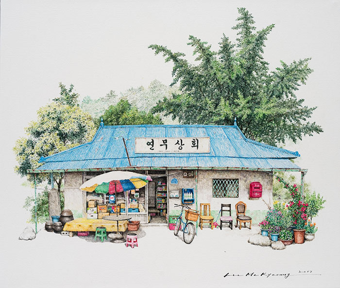 creative drawing by kyeoung lee