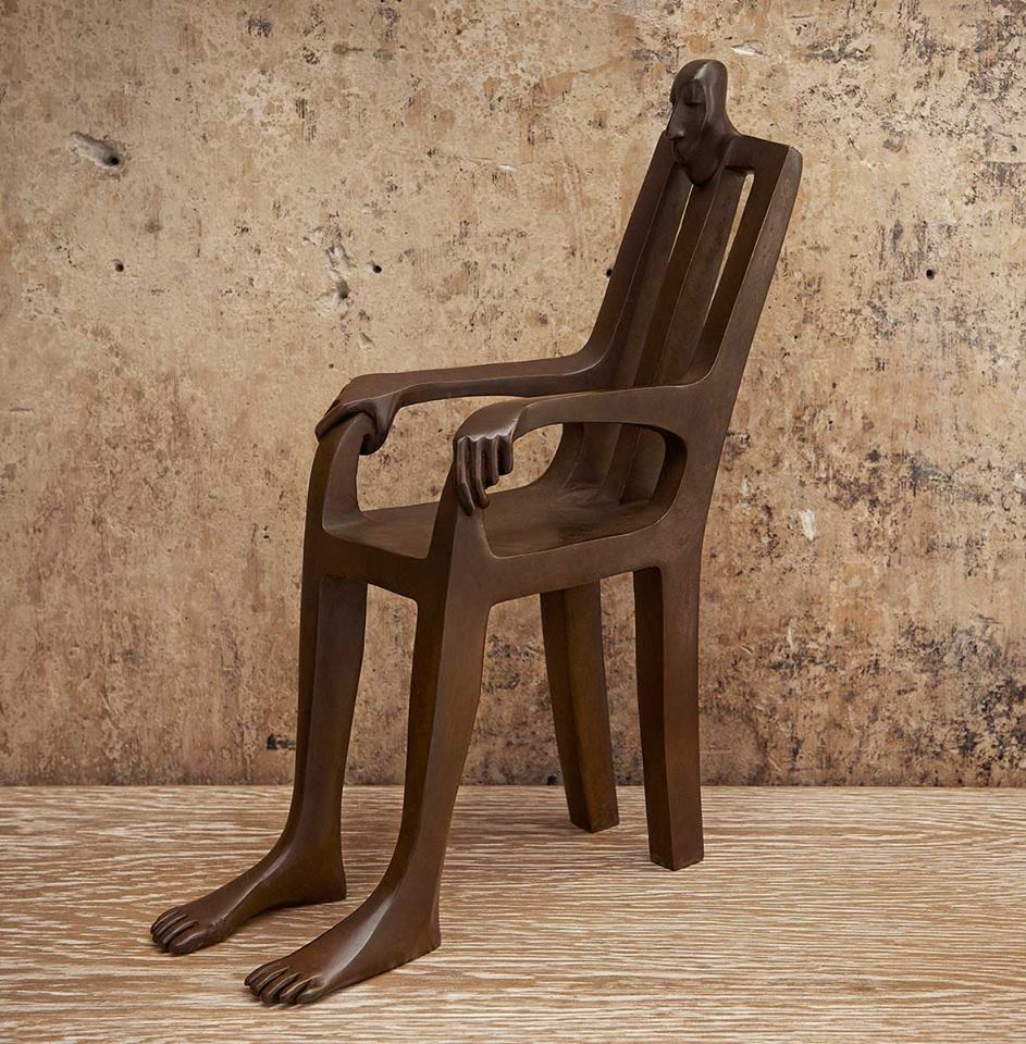 creative chair sculpture by isabel miramontes