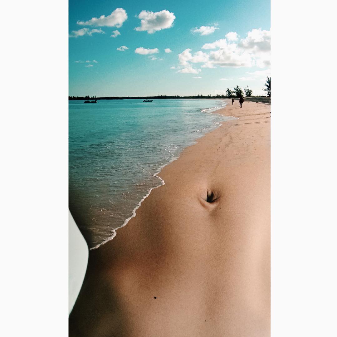 beach photo manipulation