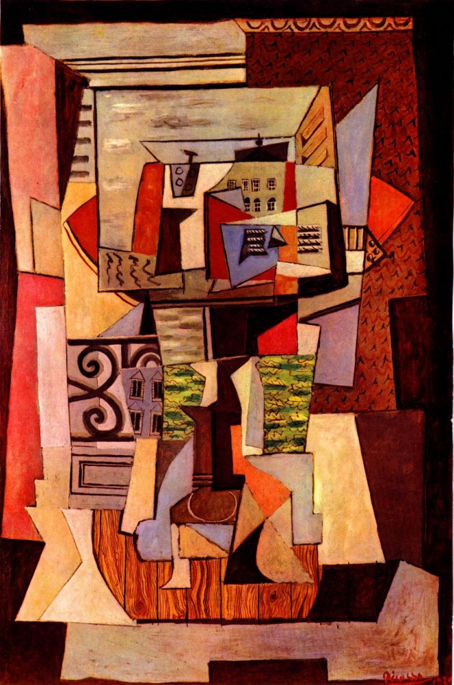 window street oil painting by pablo picasso