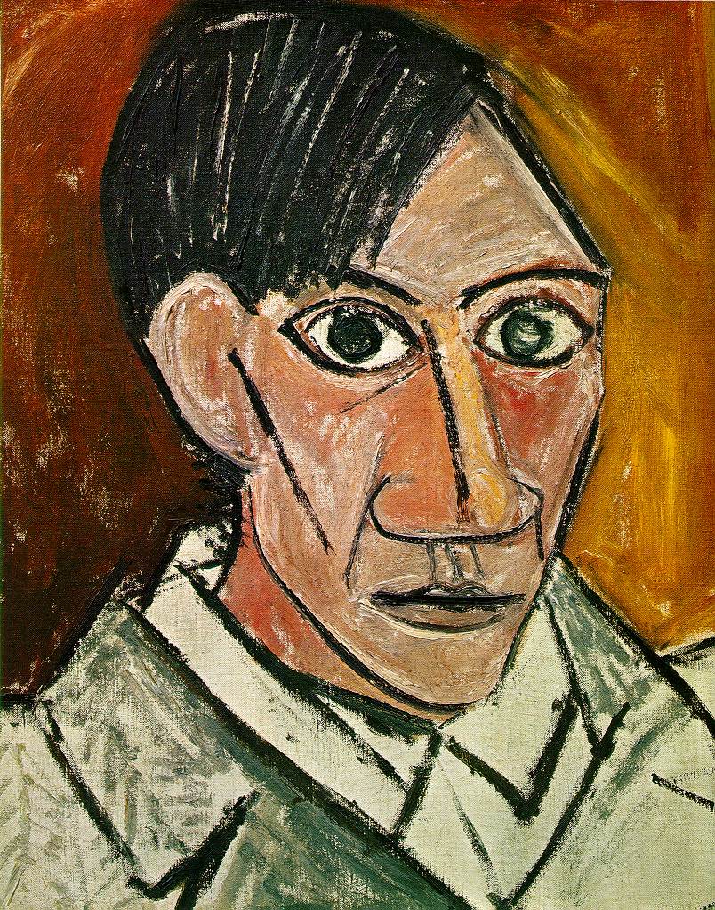 self portrait painting by pablo picasso