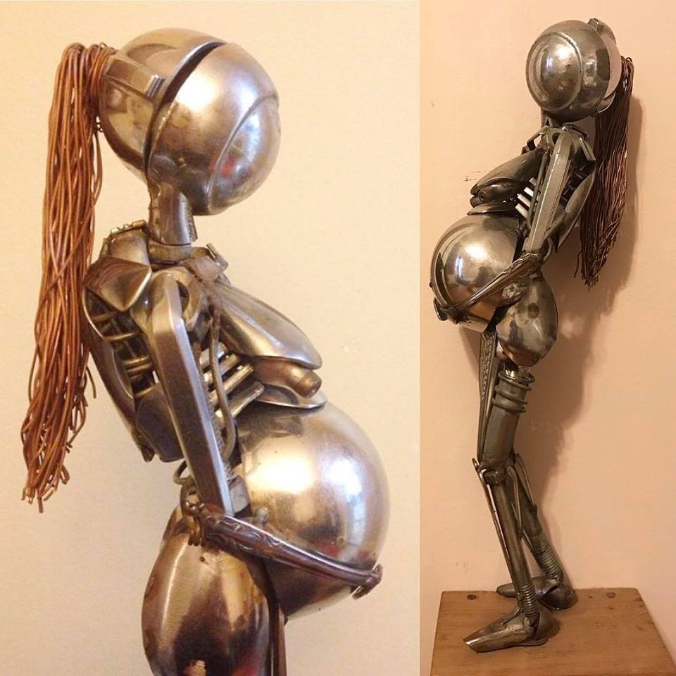scrap metal sculptures by airtight artwork