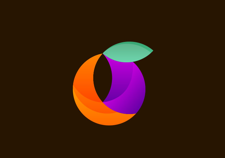 fruit logo design fruit logo by bagja ahmad syahid