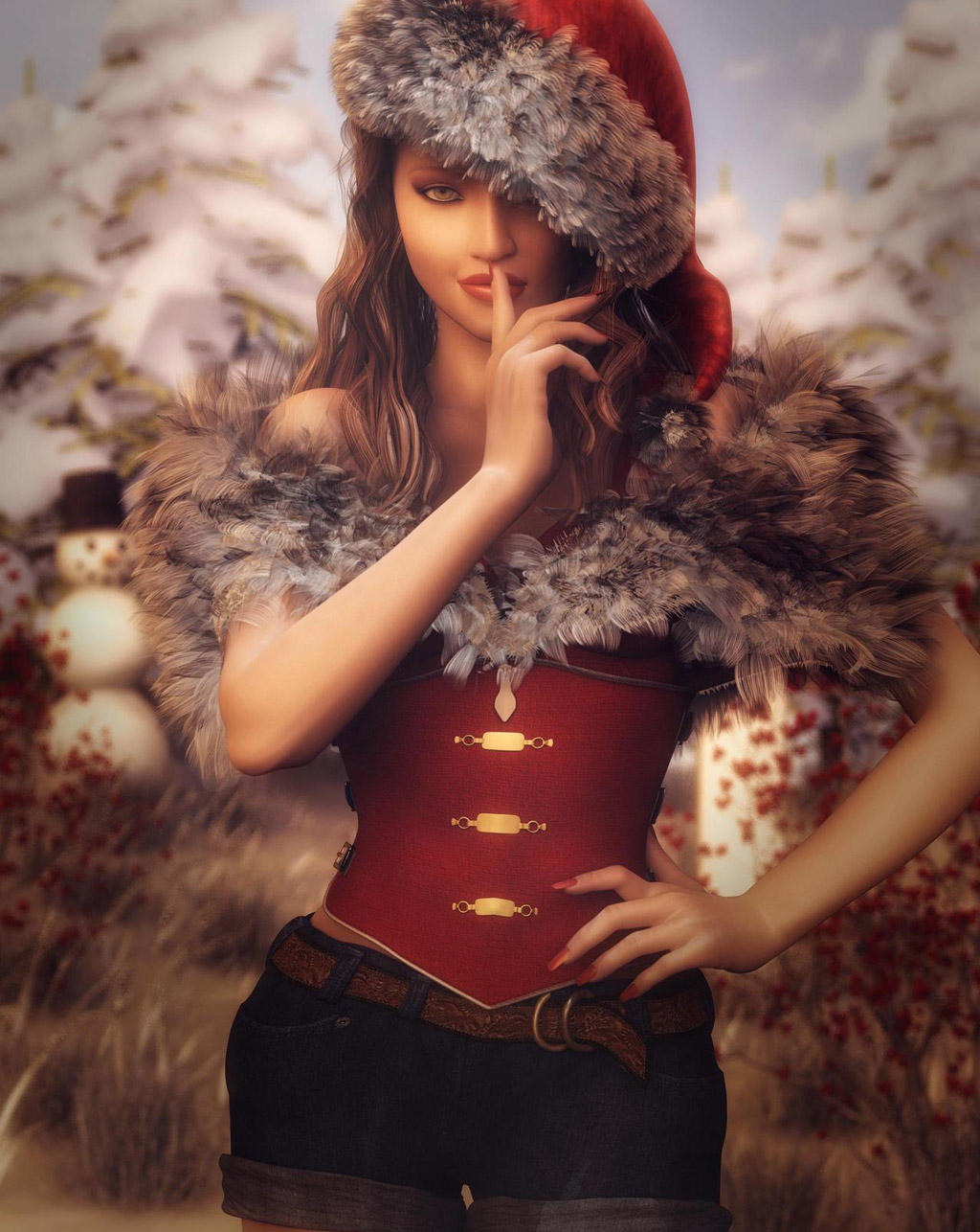 3d fantasy models secret santa