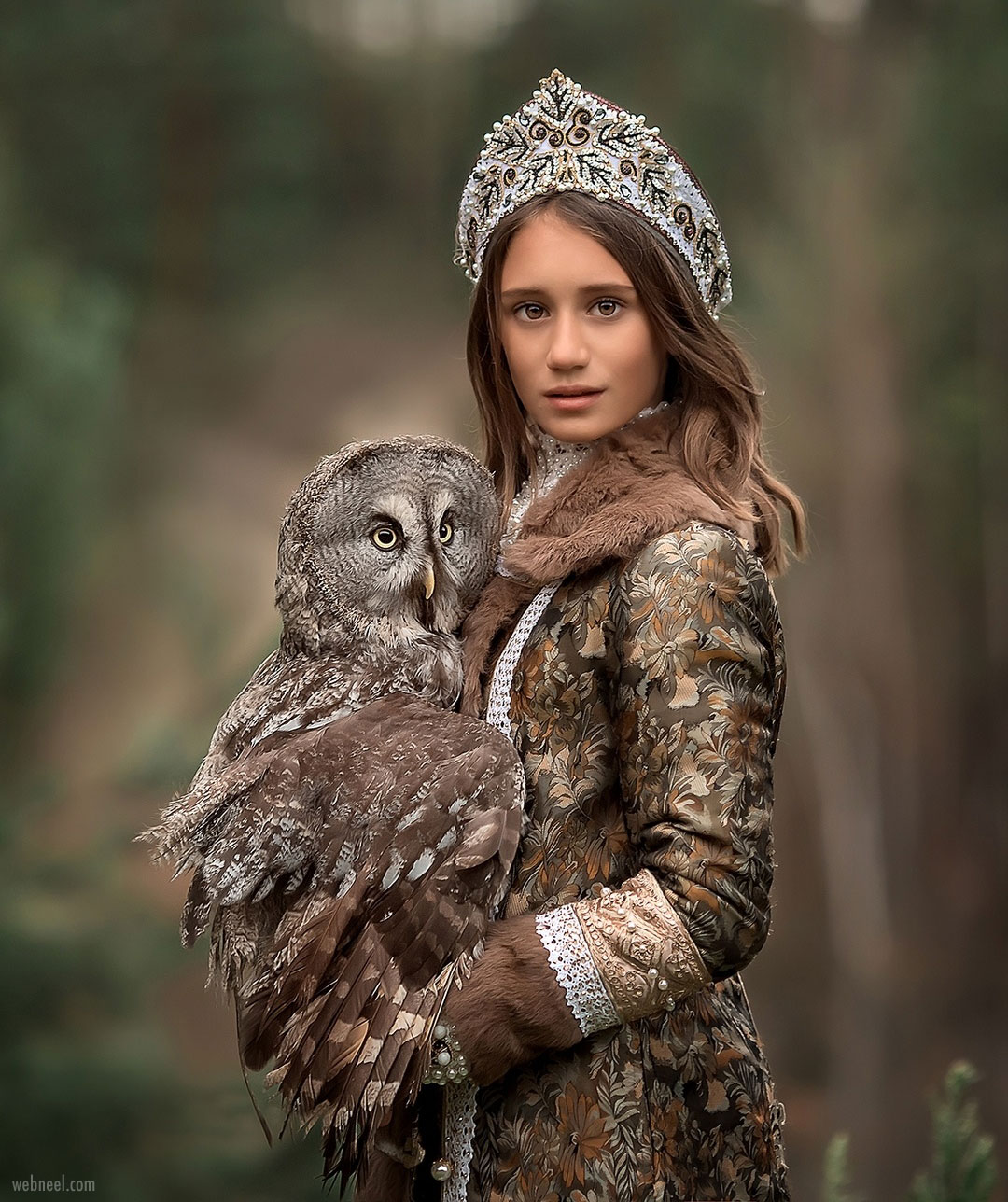 portrait photography princess owl by lena photo ru