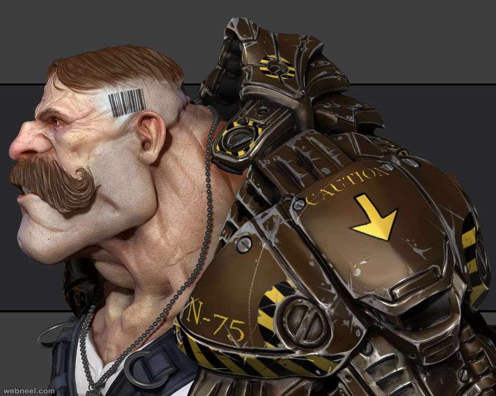 zbrush game character