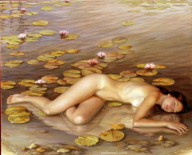 surreal painting by alex alemany