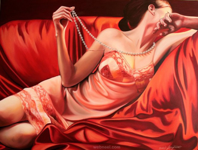 hyper realistic painting by kathrin longhurst