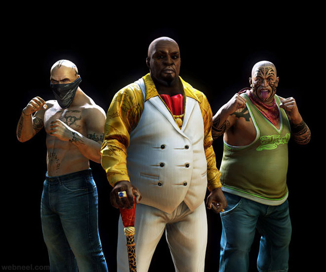 3dsmax game characters