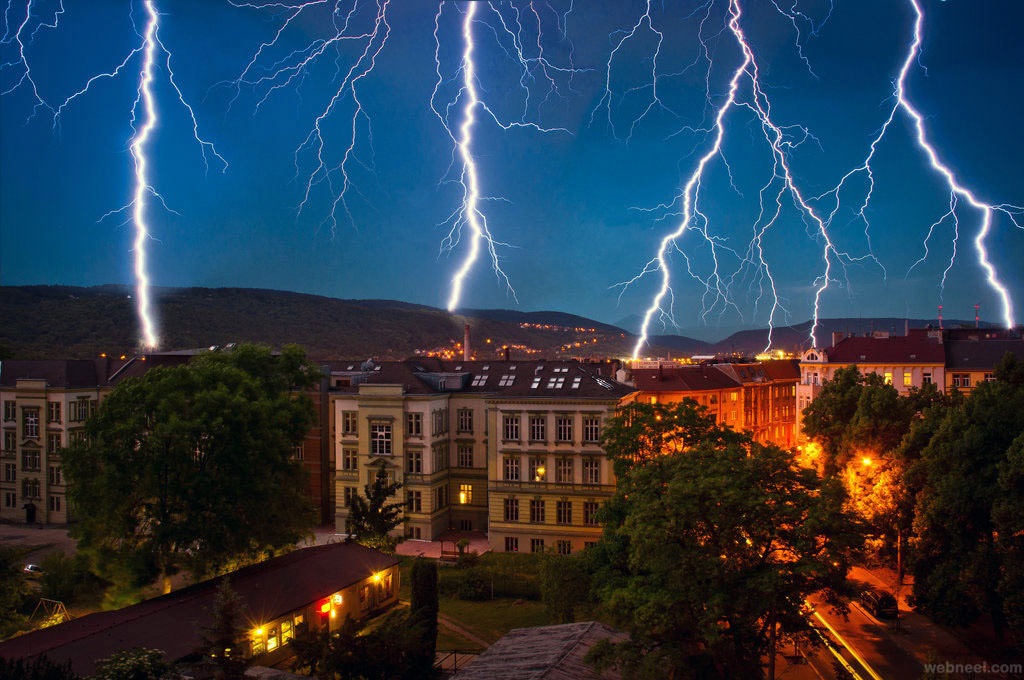 thunder storm photography