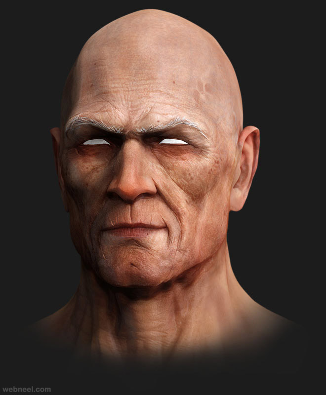 zbrush game character by samuel