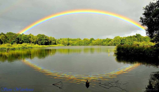 beautiful rainbow photography