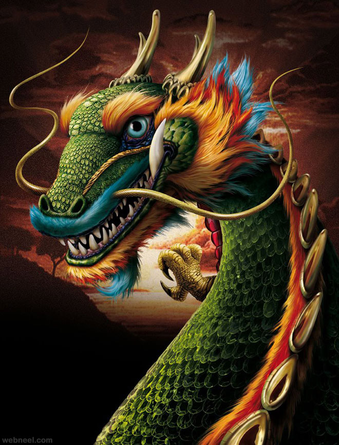 dragon digital art