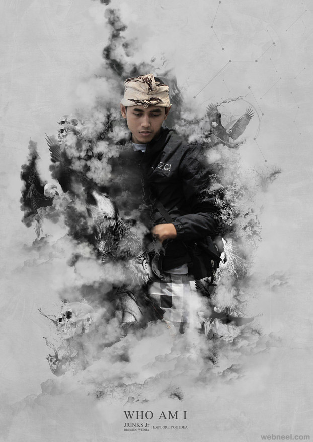smoke photo manipulation by bagus dony