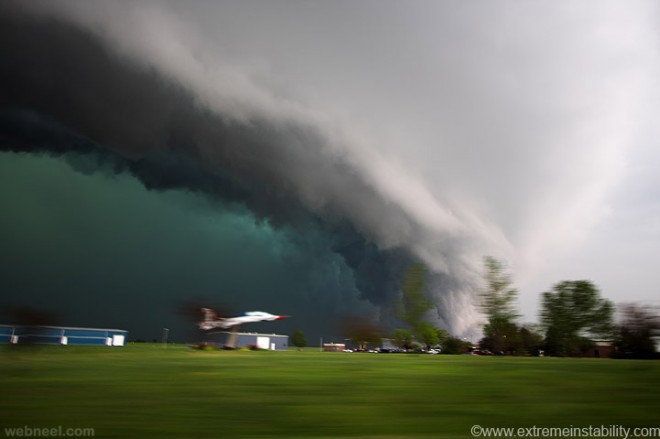thunder storm photography