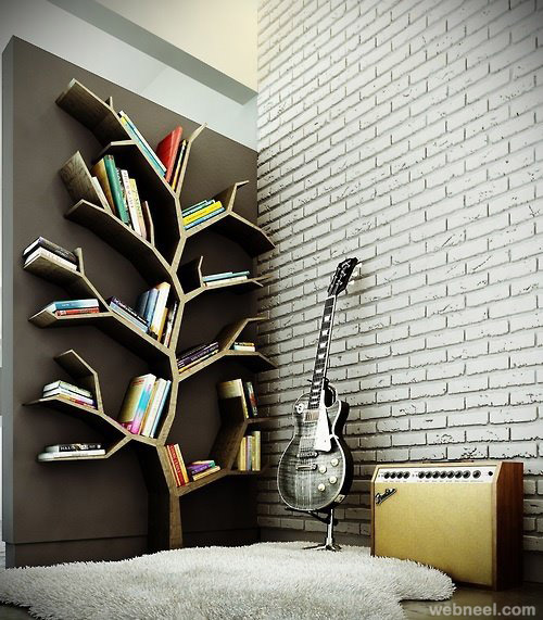 creative tree book shelf