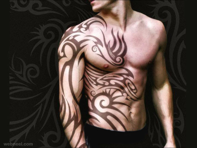 30 Beautiful and Creative Tribal Tattoos for men and women