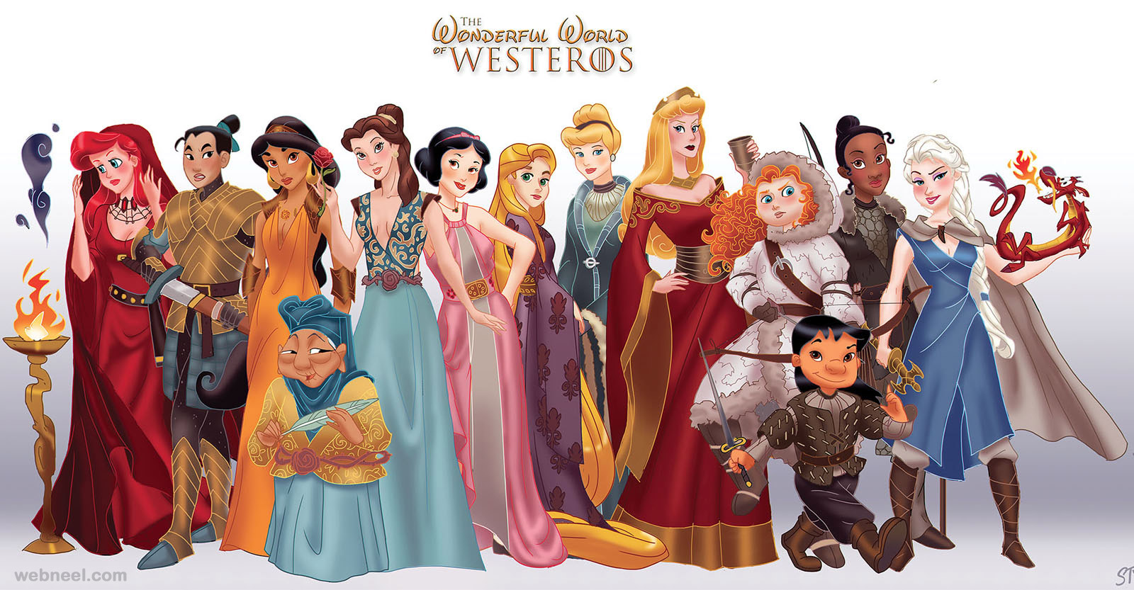 30 Best And Beautiful Disney Cartoon Characters For Your Inspiration 79E