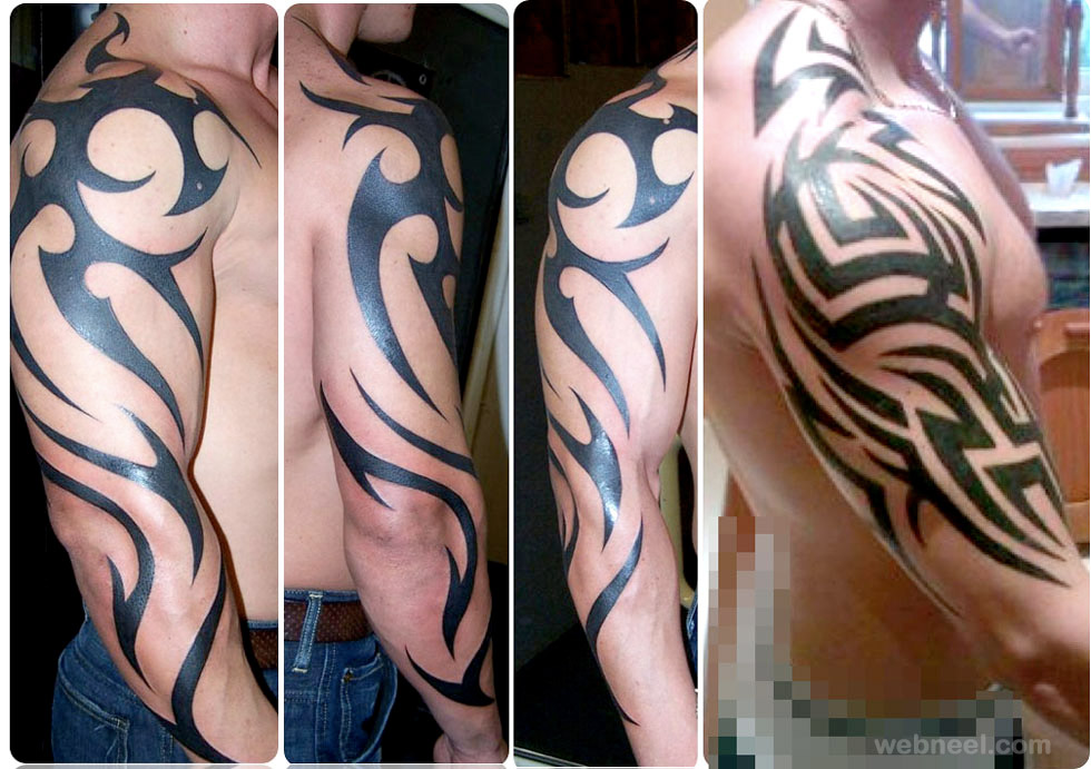 tribal sleeve tattoos