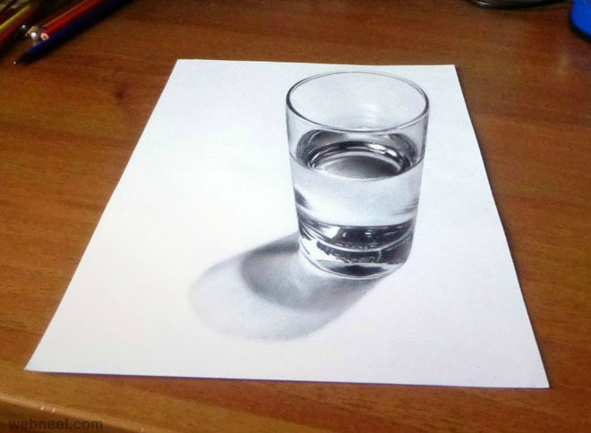 3d pencil drawings images