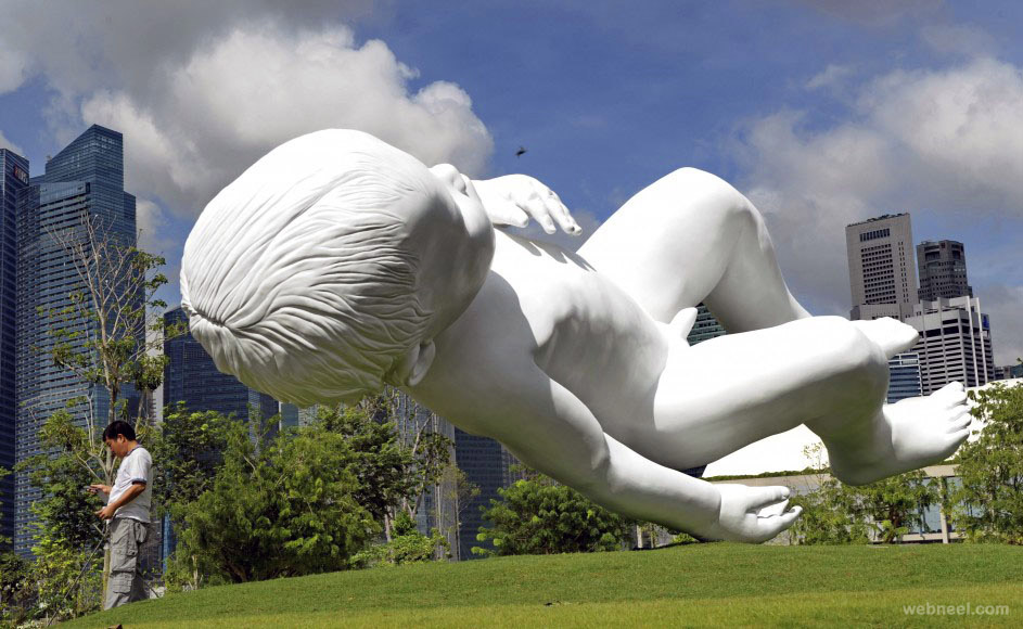 large garden sculptures