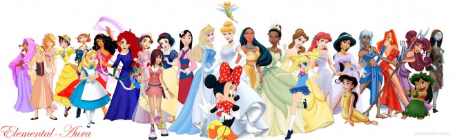 Disney Cartoon Characters 24
