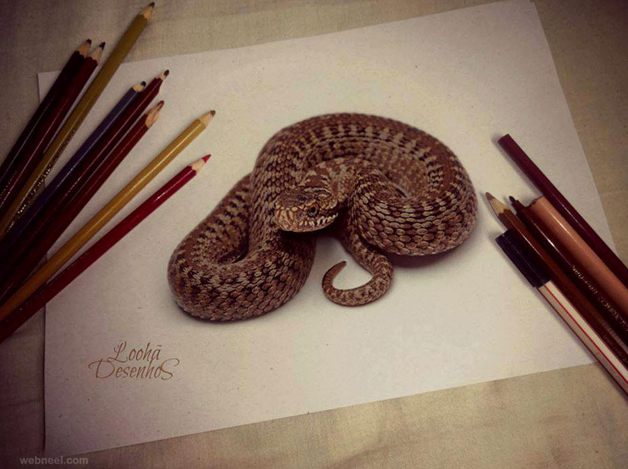 50 Beautiful 3D Drawings - Easy 3D Pencil drawings and Art works