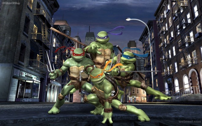 teenage mutant ninja turtles wallpaper 1