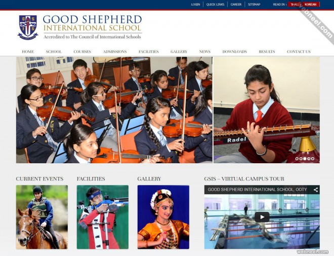 school website good shepherd