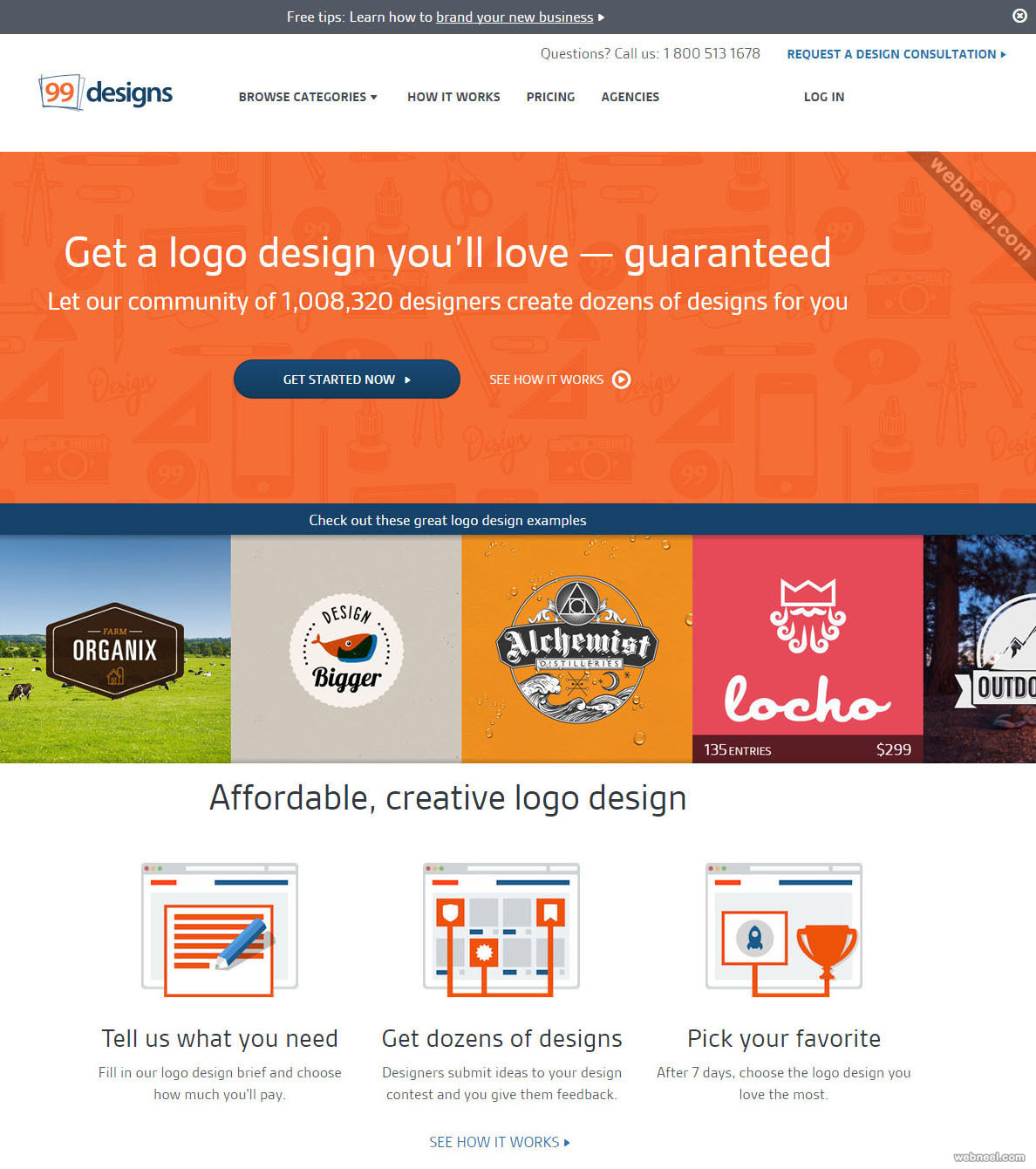 custom logo design services 99designs