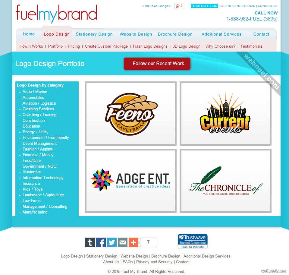 custom logo design services fuelmybrand
