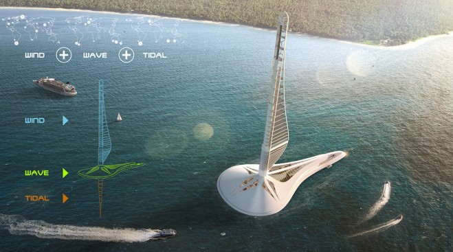 floating power station evolo skyscraper competition architecture design