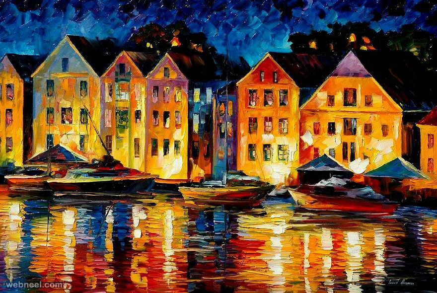 oil painting by leonid afremov