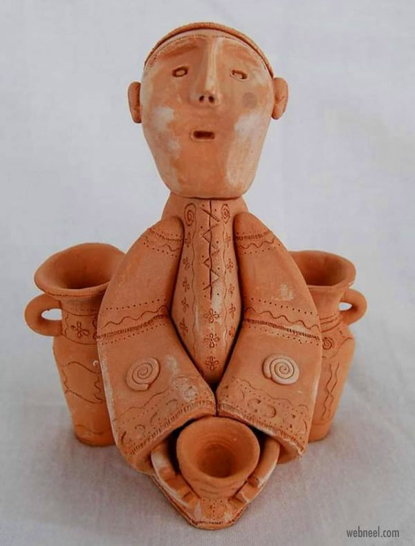 ceramic sculpture artwork food