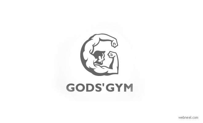 logo design gym fitness by stylorogue