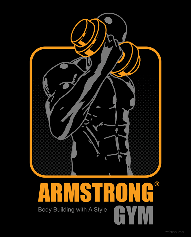 logo design gym fitness